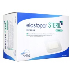 Elastopor Steril 8x10 cm jałowy przylepiec 30 szt