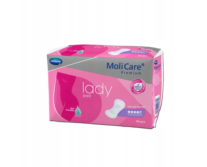 Wkłady anatomiczne Molicare Pad Lady 45 k 14 szt