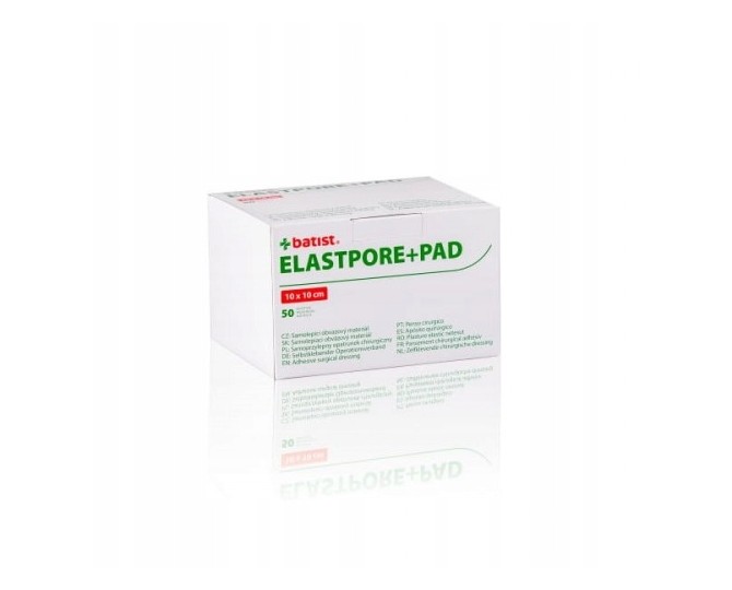 Elastopore  Pad jałowy plaster chirurgiczny 10x10