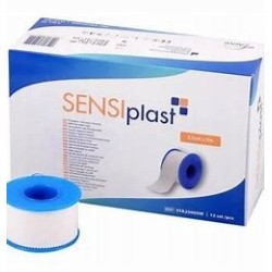 Przylepiec tkanina biały Sensiplast 25cmx 5m 1szt